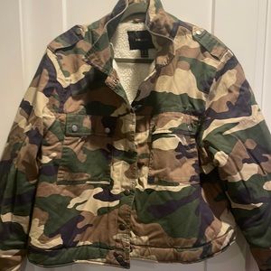 F21 camo jacket